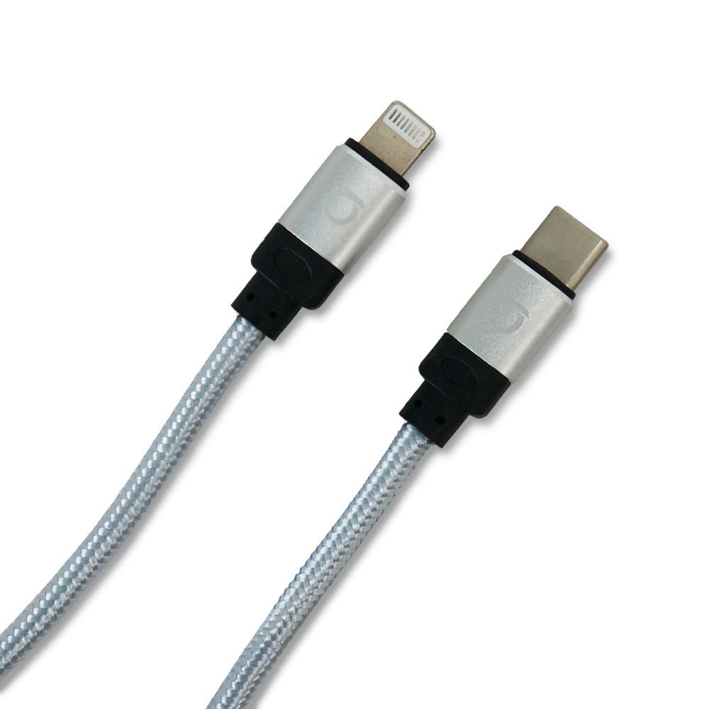 Cable Trenzado USB-C A USB-A Belkin (blanco) - 1 M - Cable Y Adaptador