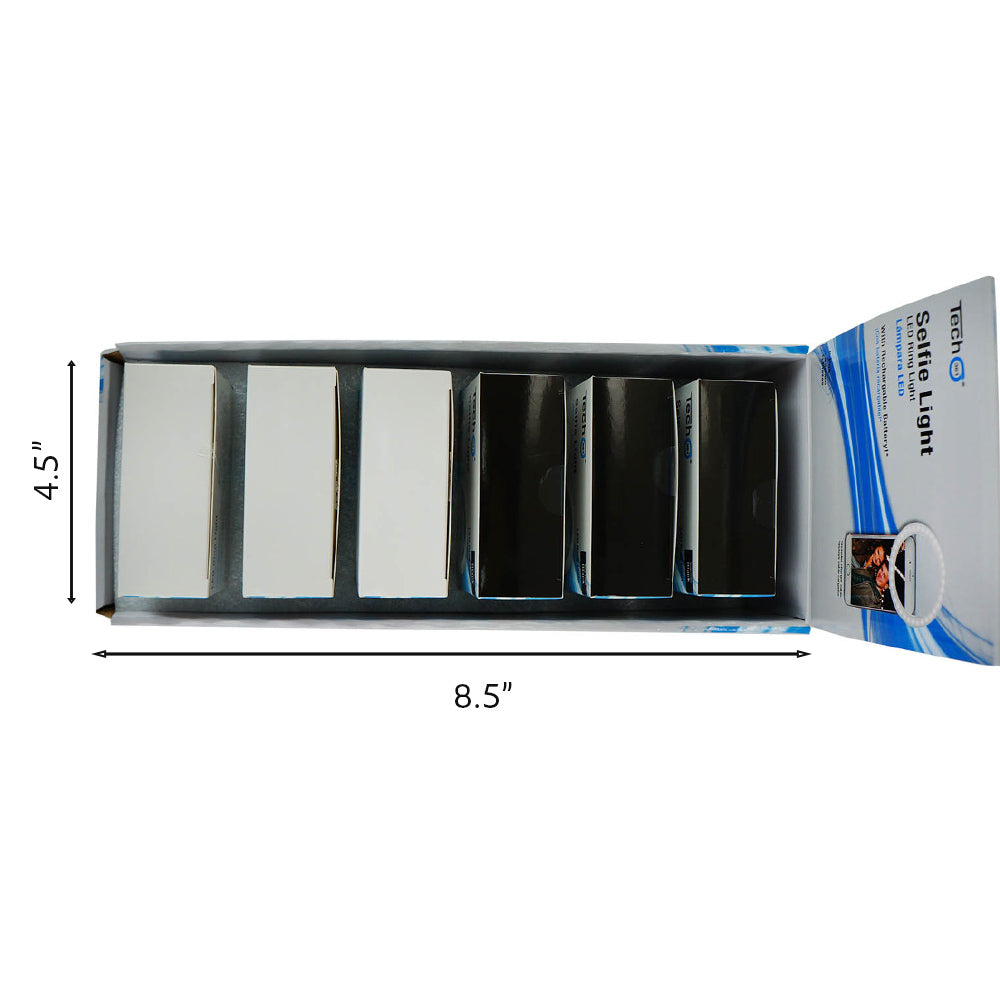 Mini Selfie Ring-Light Display - 6 Pack