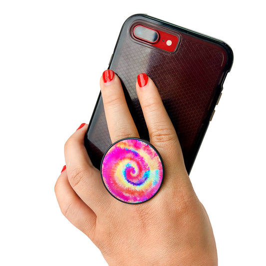 NuGrip™ 3-in-1 Phone Holder - Pink Tie dye