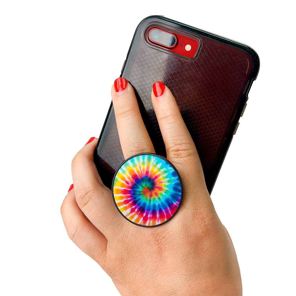 NuGrip™ 3-in-1 Phone Holder - Rainbow Tie dye