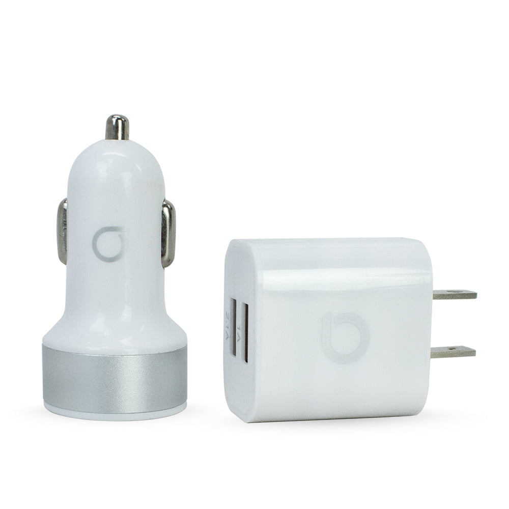 Juego de cargador de pared y automóvil tipo C 2.1A