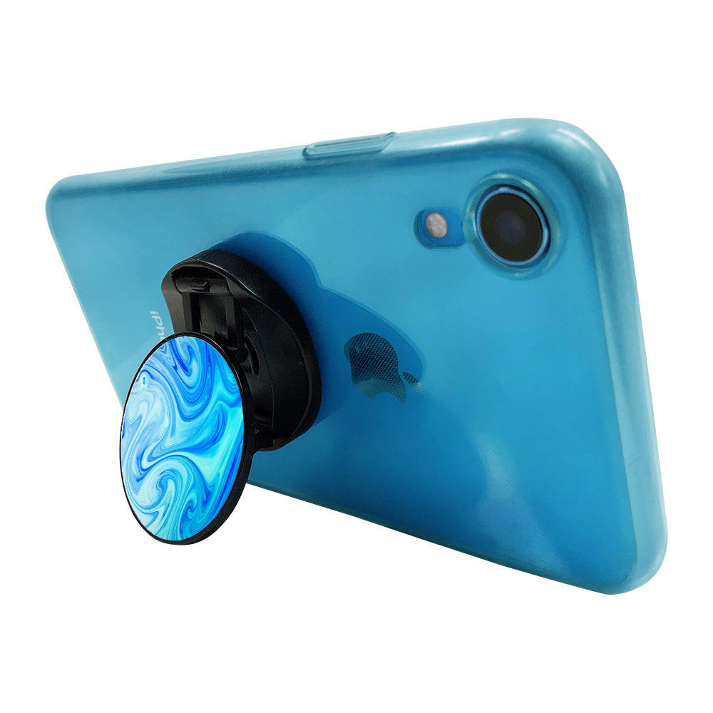 NuGrip™ 3-in-1 Phone Holder - Blue Swirl