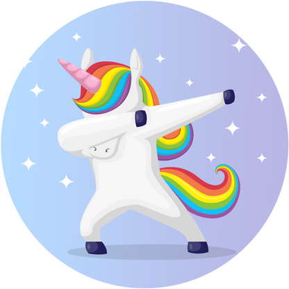 NuGrip™ 3-in-1 Phone Holder - Dab Unicorn