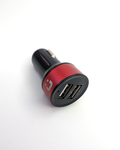 Cable de carga/sincronización Lightning con juego de cargador para automóvil de 2,1 A