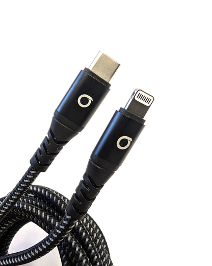 Cable trenzado de carga/sincronización Lightning a tipo C