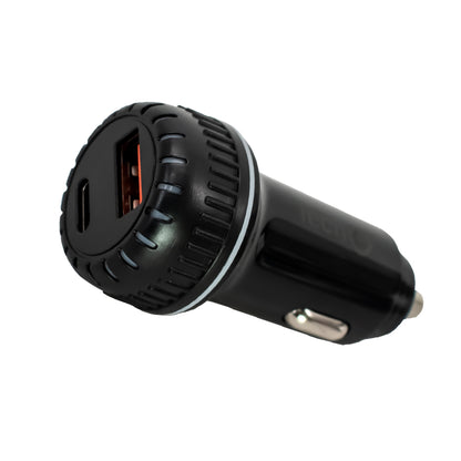 Cargador de coche de 2 puertos